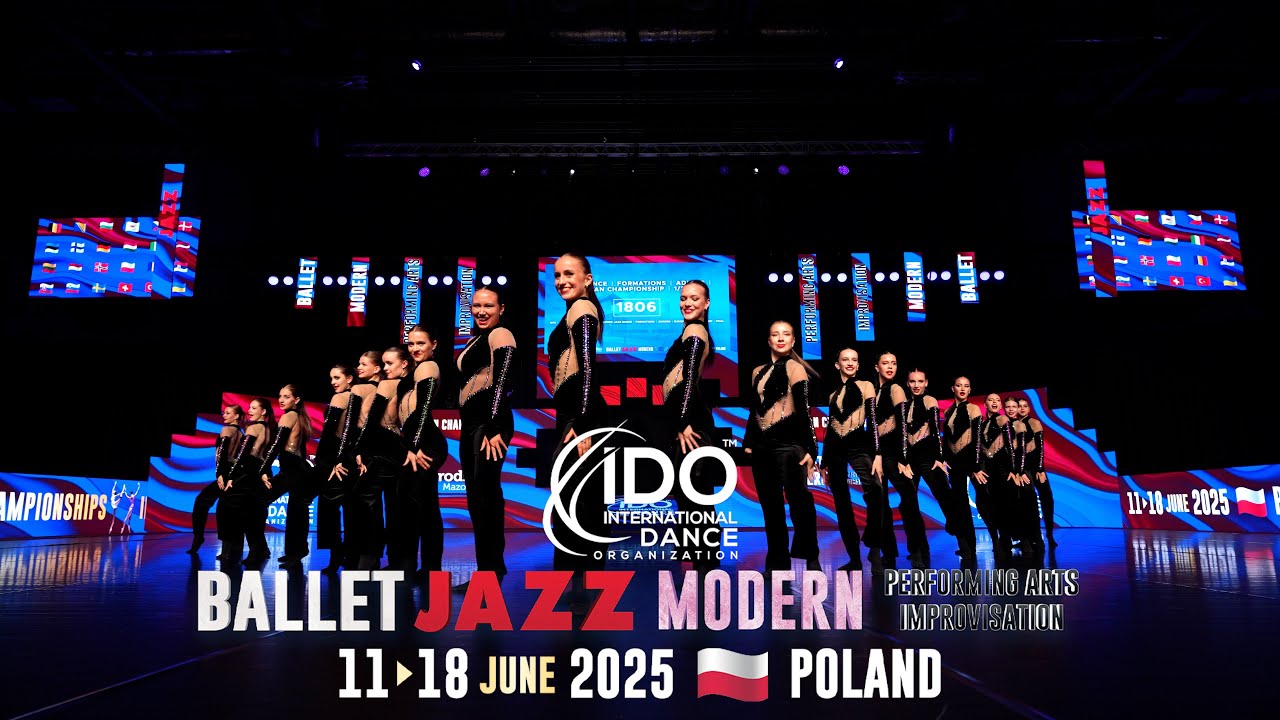 THE WAVE | SLOVAK REPUBLIC | Adult Formations | IDO Jazz Dance European Championship 2025