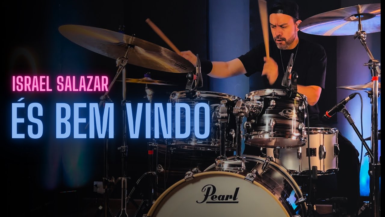 És Bem-Vindo - Israel Salazar Ao Vivo ##ésbemvindo #drumcover #jcbatera