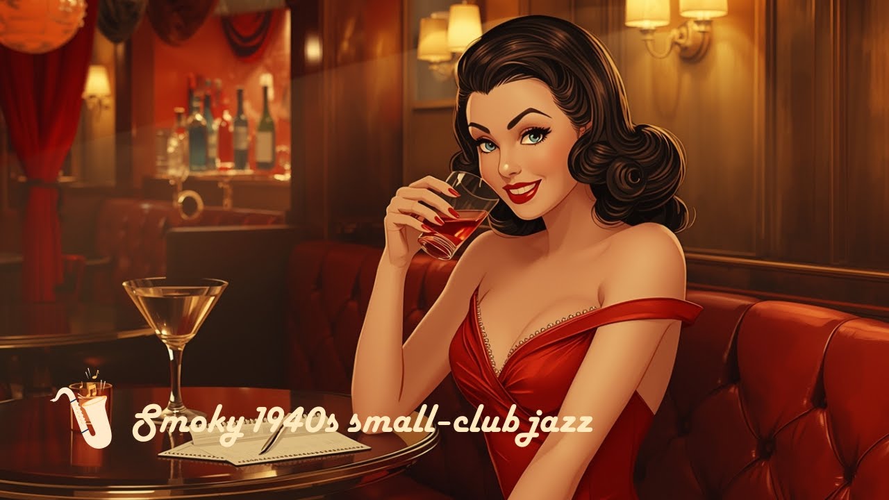 Smoky 1940s small-club jazz