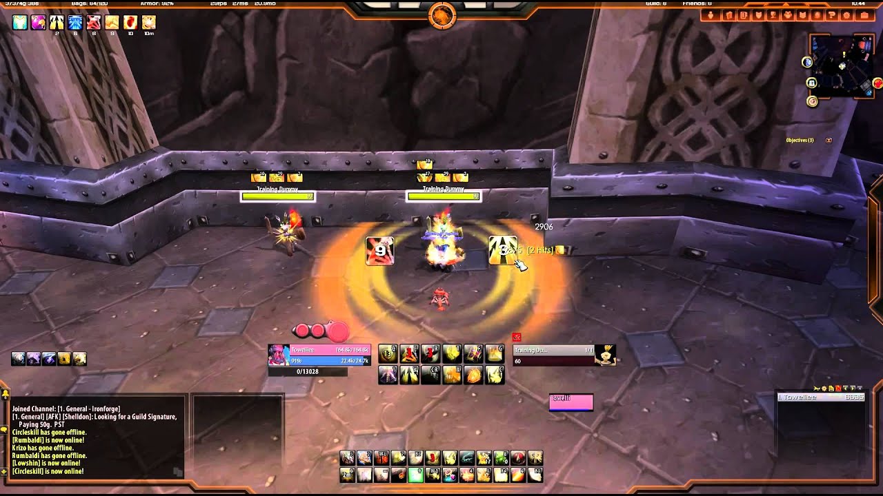 ▶ World of Warcraft - Paladin tanking rotation! (4.1 update) - Towelliee + TGN.TV