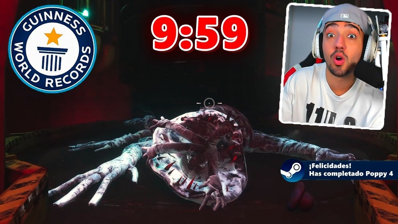 ESTE JUGADOR SE PASÓ POPPY PLAYTIME 4 en MENOS DE 10 MINUTOS (WORLD RÉCORD) | Agustin51