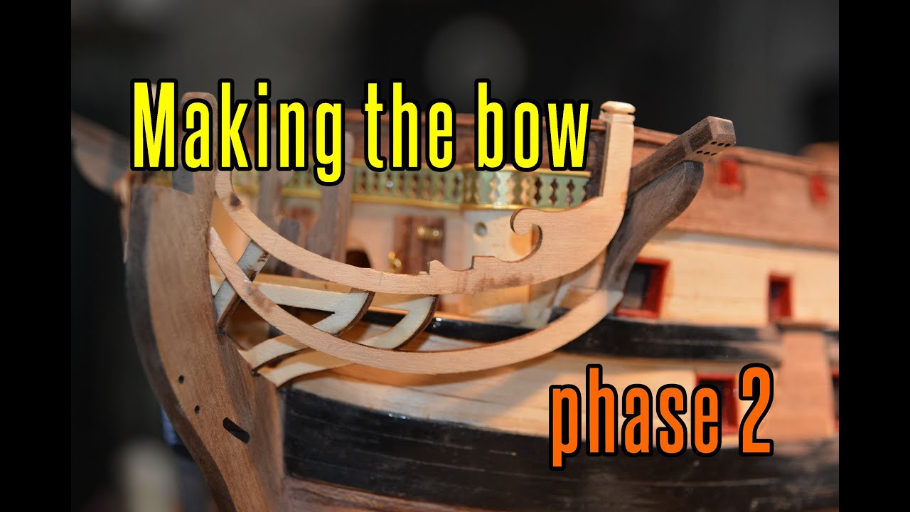 Montanes - part 39 Making The Bow (phase 2)