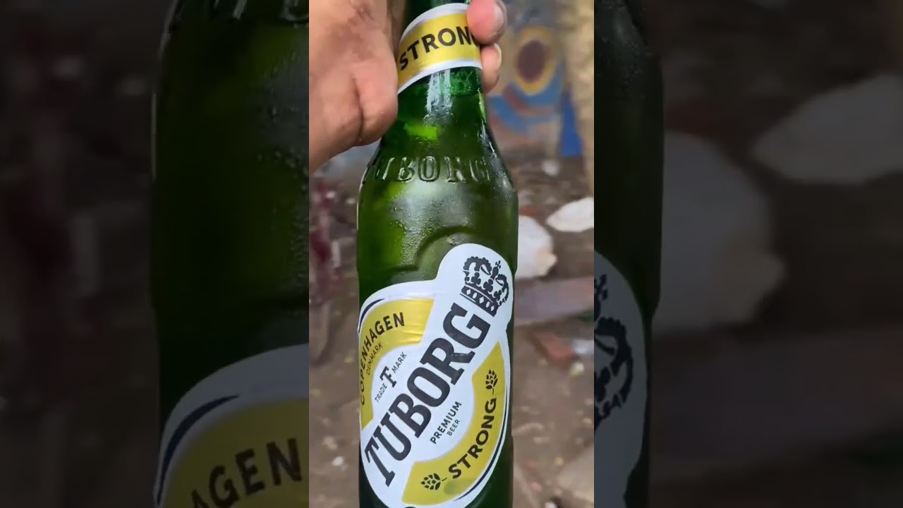 Tuborg beer love #beer #bar #alcohol #alcoholicdrink @TheDaruBaaz