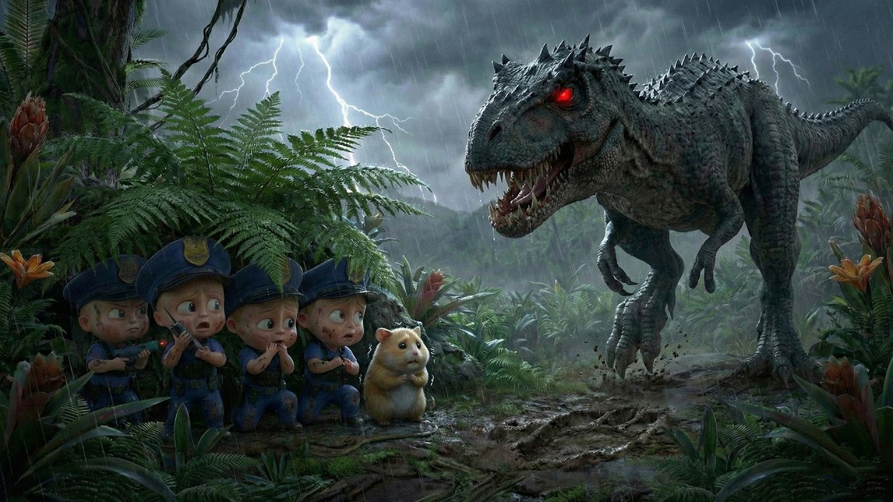 T-Rex Breaks Out at Dino Park! 🦖🚓 Baby Zay’s Brave Rescue | 3D Cartoon for Toddlers | Kids Story