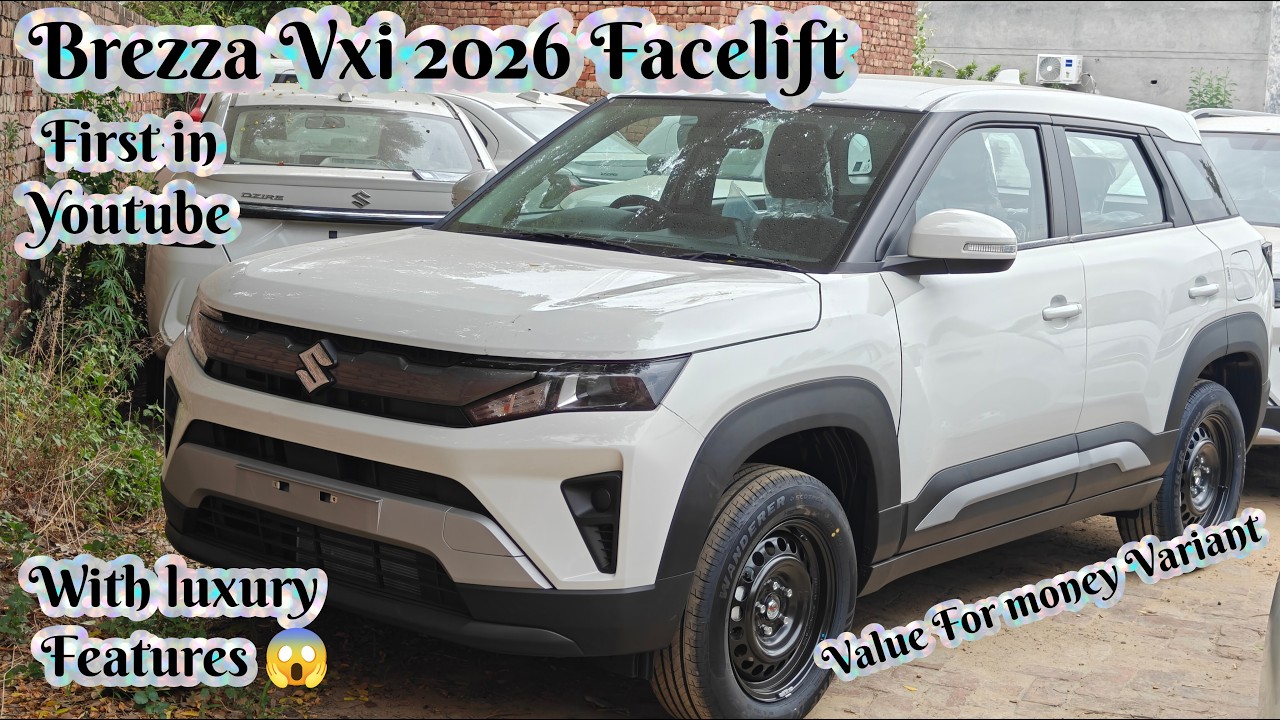 Brezza Vxi facelift 2026 Full video #brezzafacelift #brezza2026 #newcar #marutisuzuki #brezza #cars