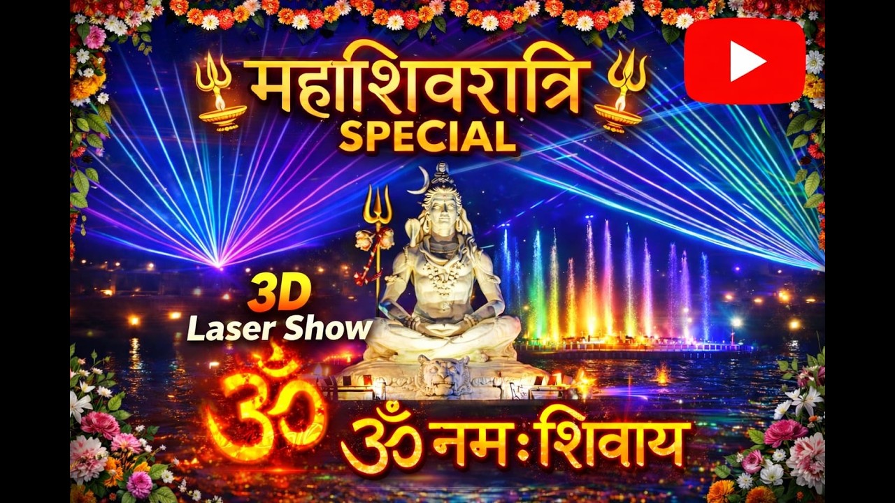 MAHASHIVRATRI SPECIAL 3D LASER SHOW  (SSM)
