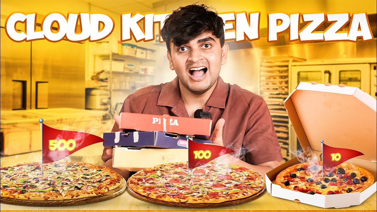 Trying Cheap Medium Expensive Cloud Kitchen Pizzas