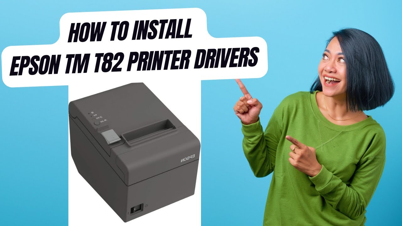 How To Install Epson TM T82 Thermal Printer | Installation | Setup | 