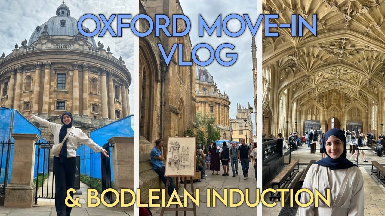 Oxford Move-in + Bodleian Induction Ceremony | ellienoor