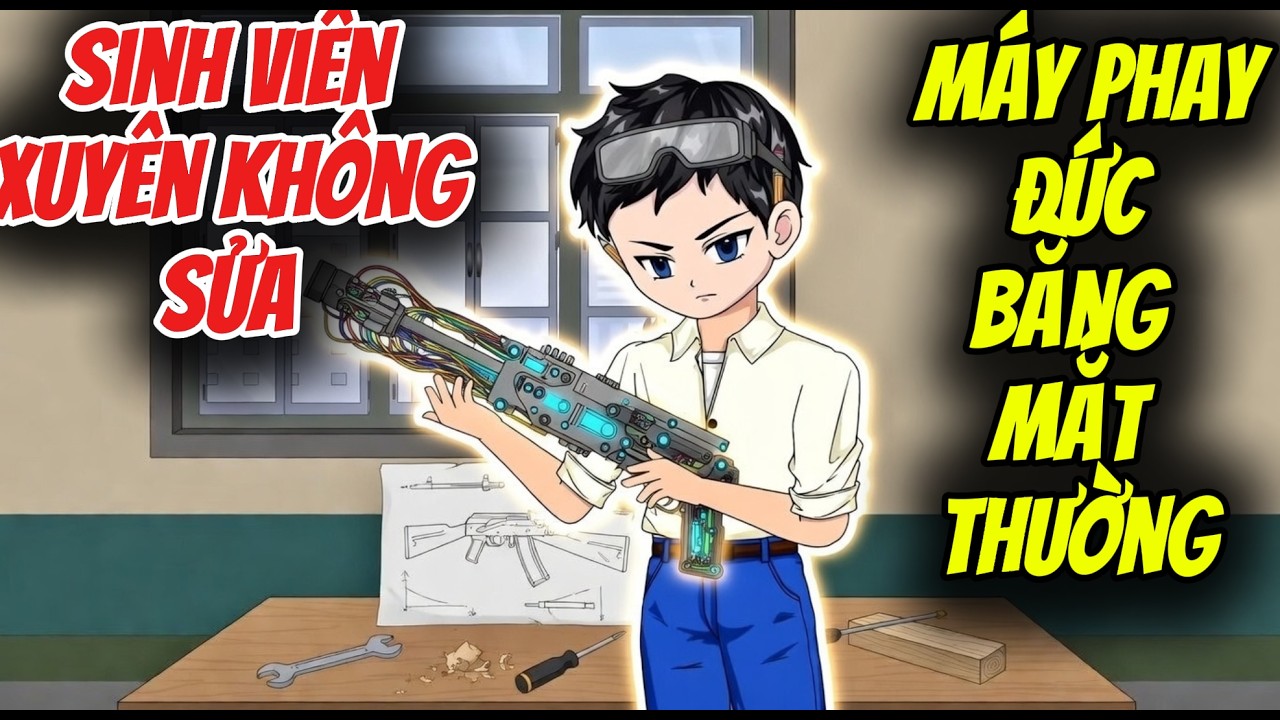 Vietsub | Sinh Viên Xuyên Không Sửa Máy Phay Đức Bằng Mắt Thường | Gà Đi Sub