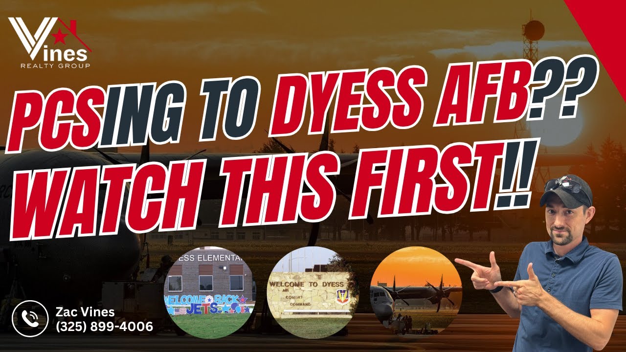 What to Know Before PCSing to Dyess AFB in Abilene, Tx!