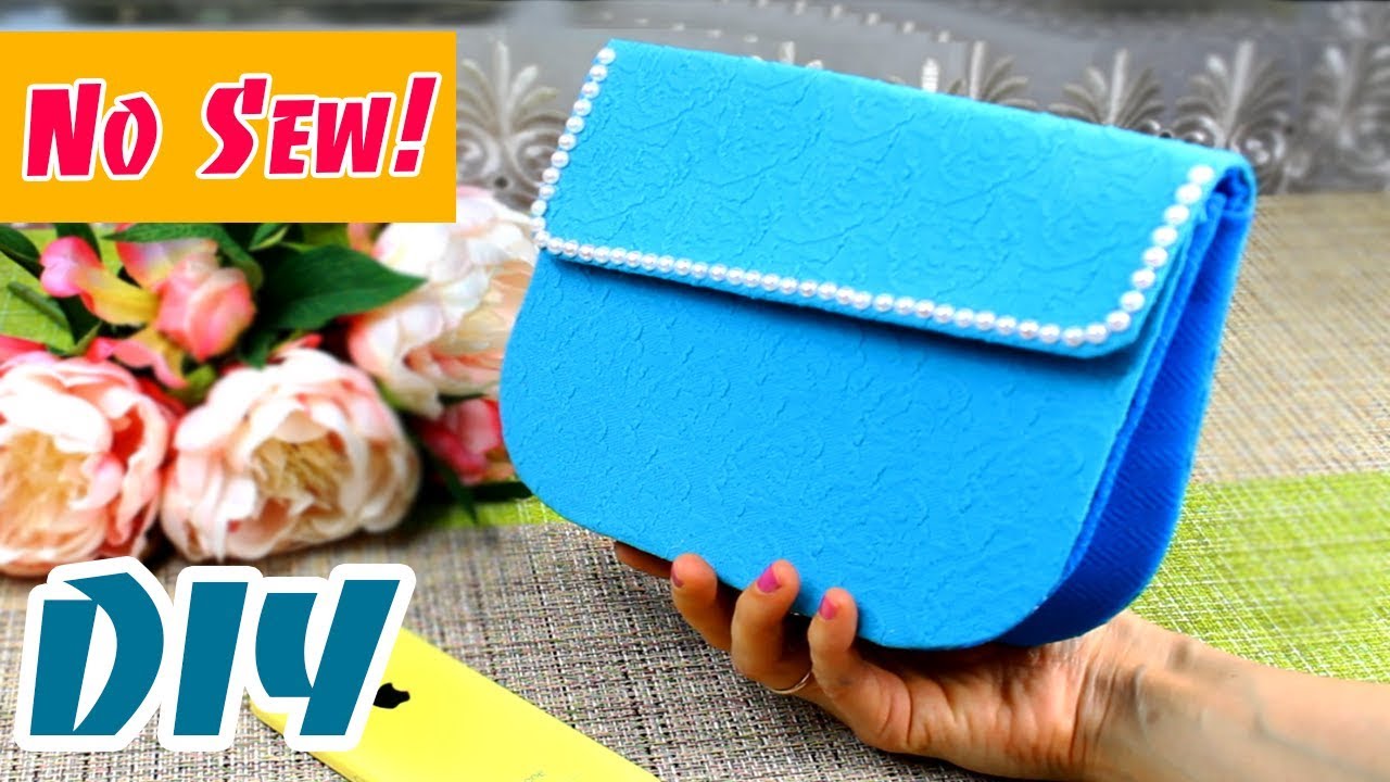 DIY PURSE BAG CLUTCH ● CUTE WOMAN BAG TUTORIAL