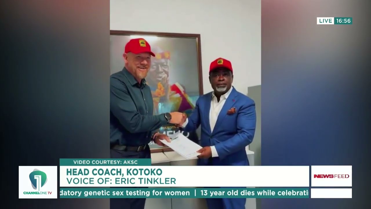 New Kotoko Coach Eric Tinkler Excited to Lead Porcupine Warriors