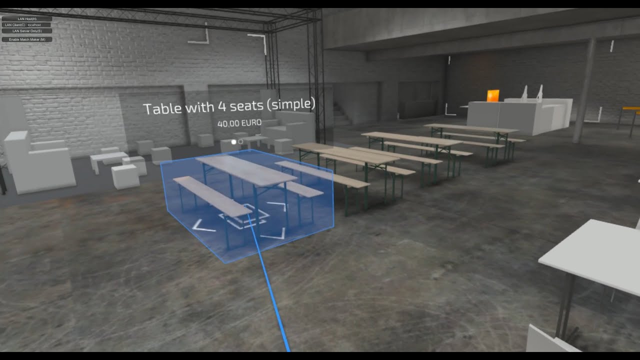 VR event planner