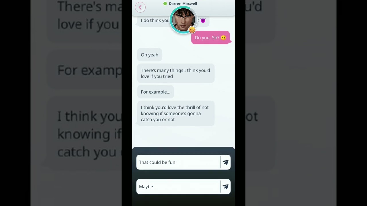 winked mobile dating game: darren's fantasy 😳
