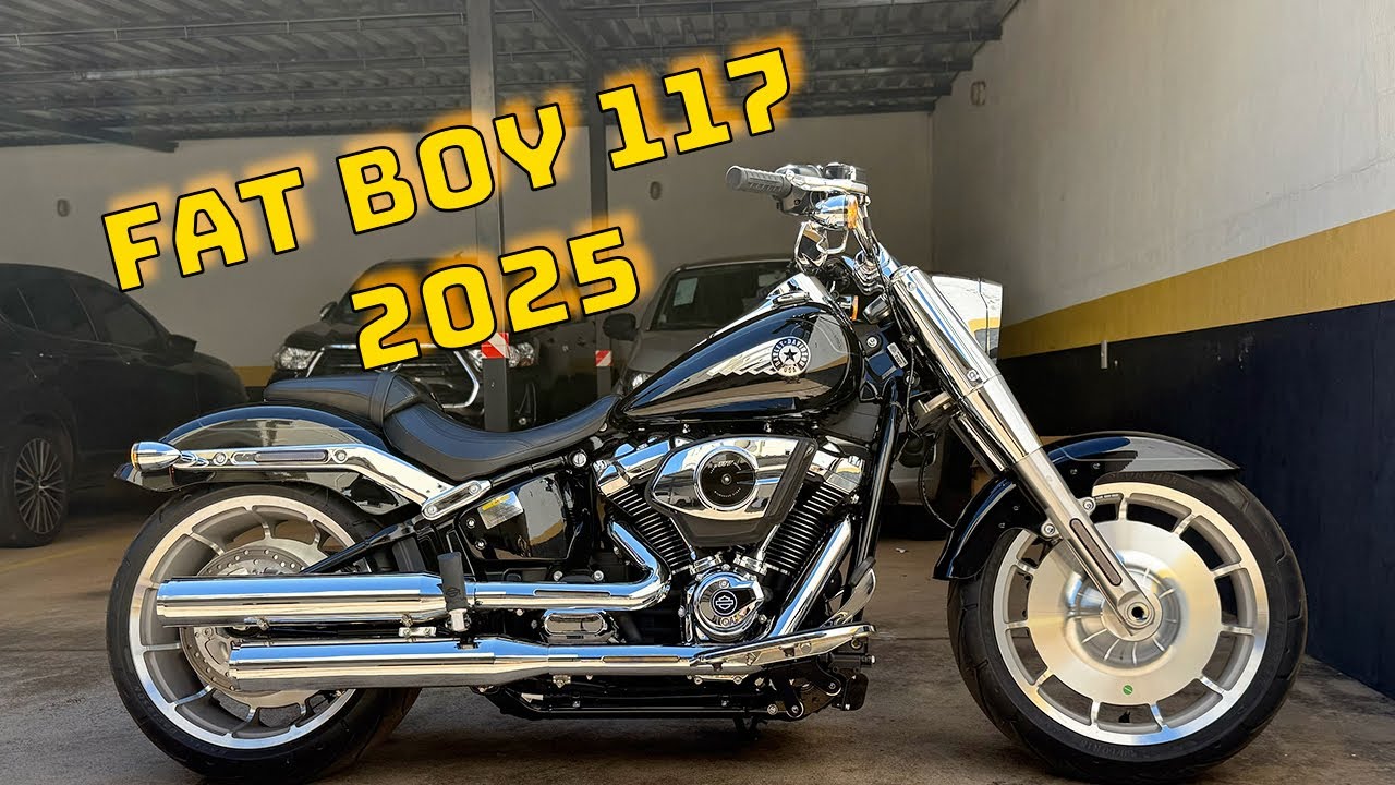 NOVA HARLEY DAVIDSON - FAT BOY 117 - 2025 - ZERO KM