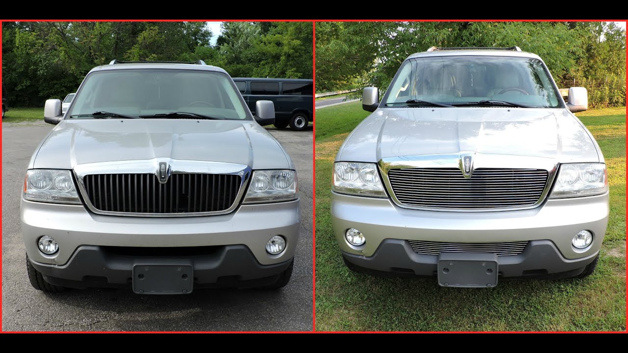 Lincoln Aviator Billet Grill Installation