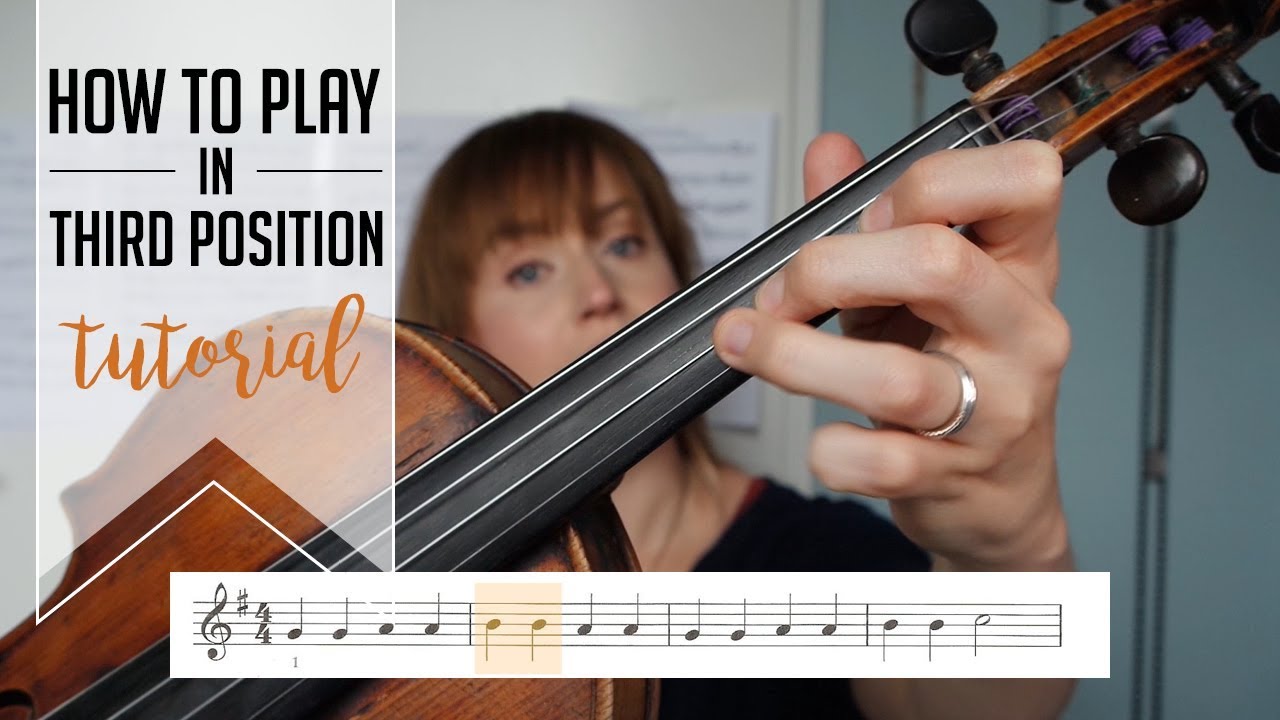 How to play in third position on the violin | WITH PRINTABLE EXERCISES
