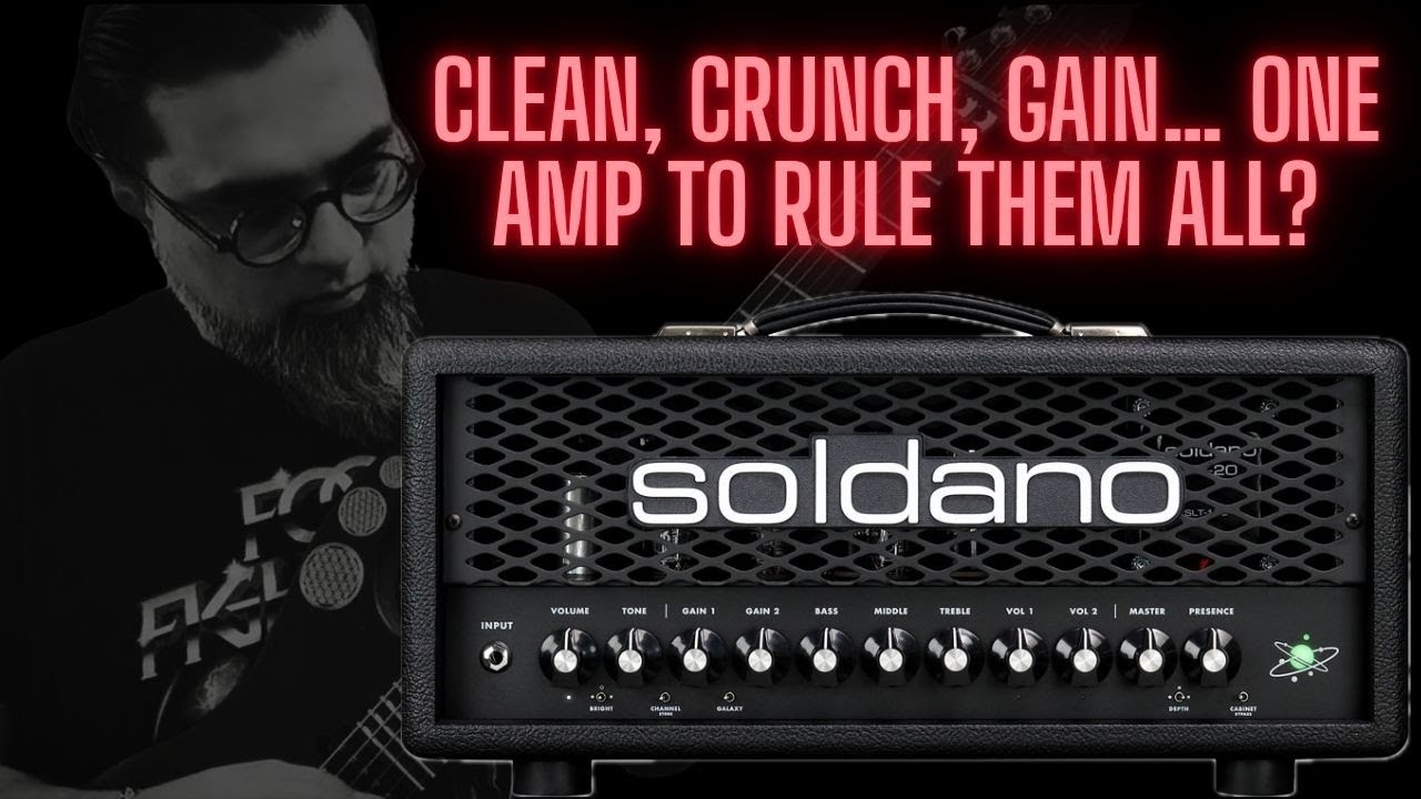 Clean, Crunch, Gain… One Amp to Rule Them All? | Soldano Astro 20 #astro @SoldanoCustomAmps #amp