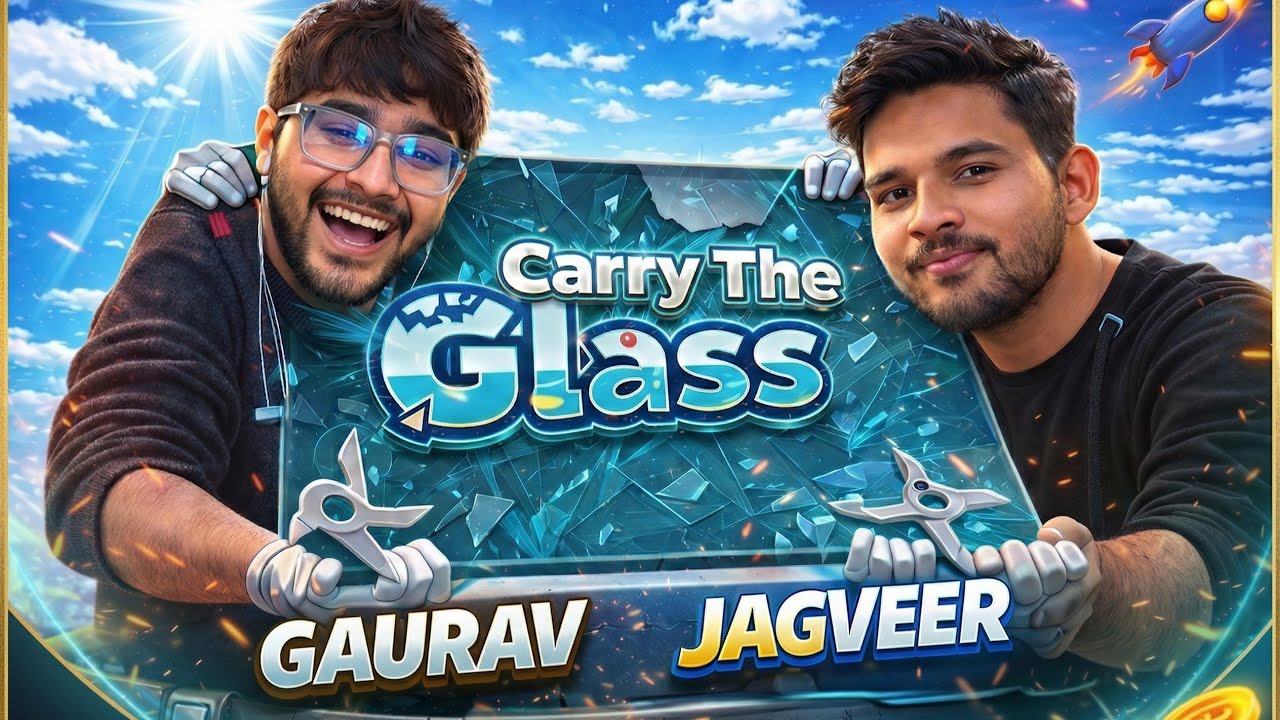 Don’t drop it… Don’t drop it… 😬  #CarryTheGlass #GamingFun #CasualGaming  #GameOn