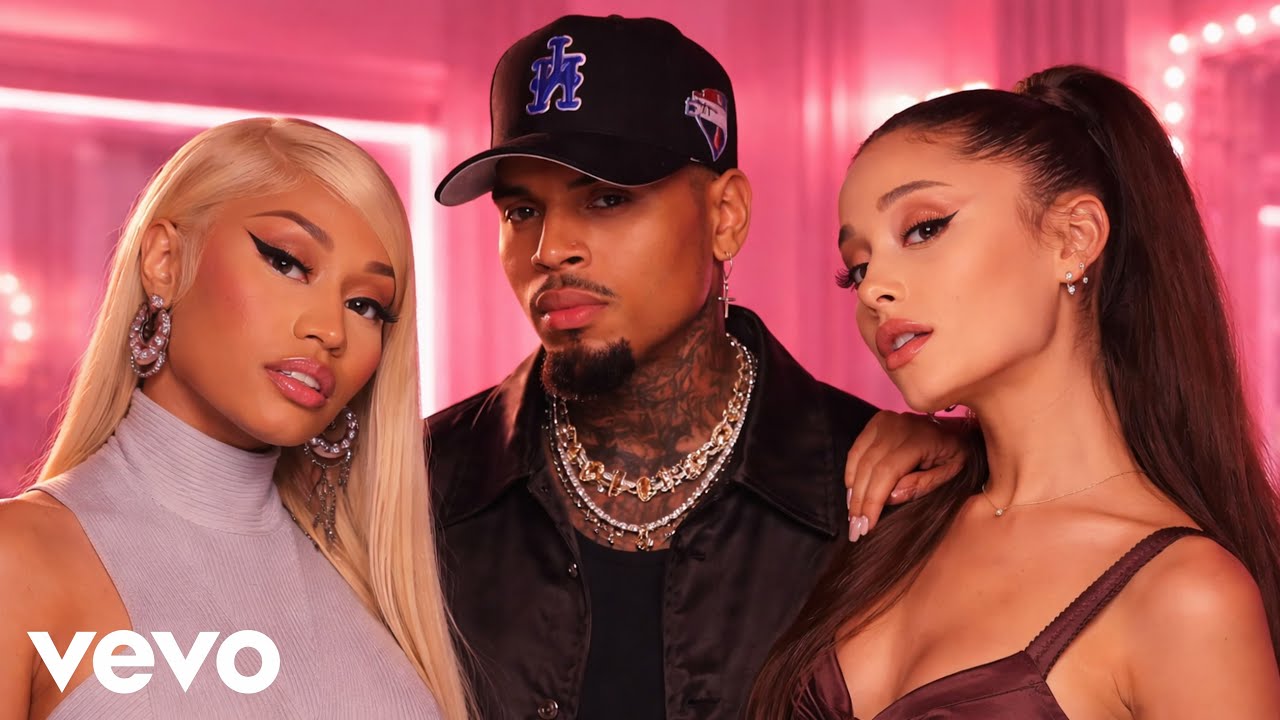 Chris Brown ft. Ariana Grande, Nicki Minaj - Sorry Not Sorry (Official Lyric Video) type song￼￼