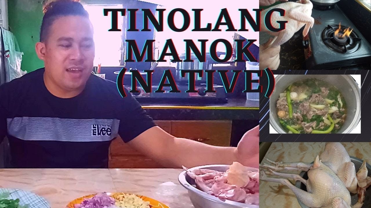 VLOG#12 - TINOLANG NATIVE NA MANOK (GAMIT ANG PRESSURE COOKER) | JAWO OLA MIX TV