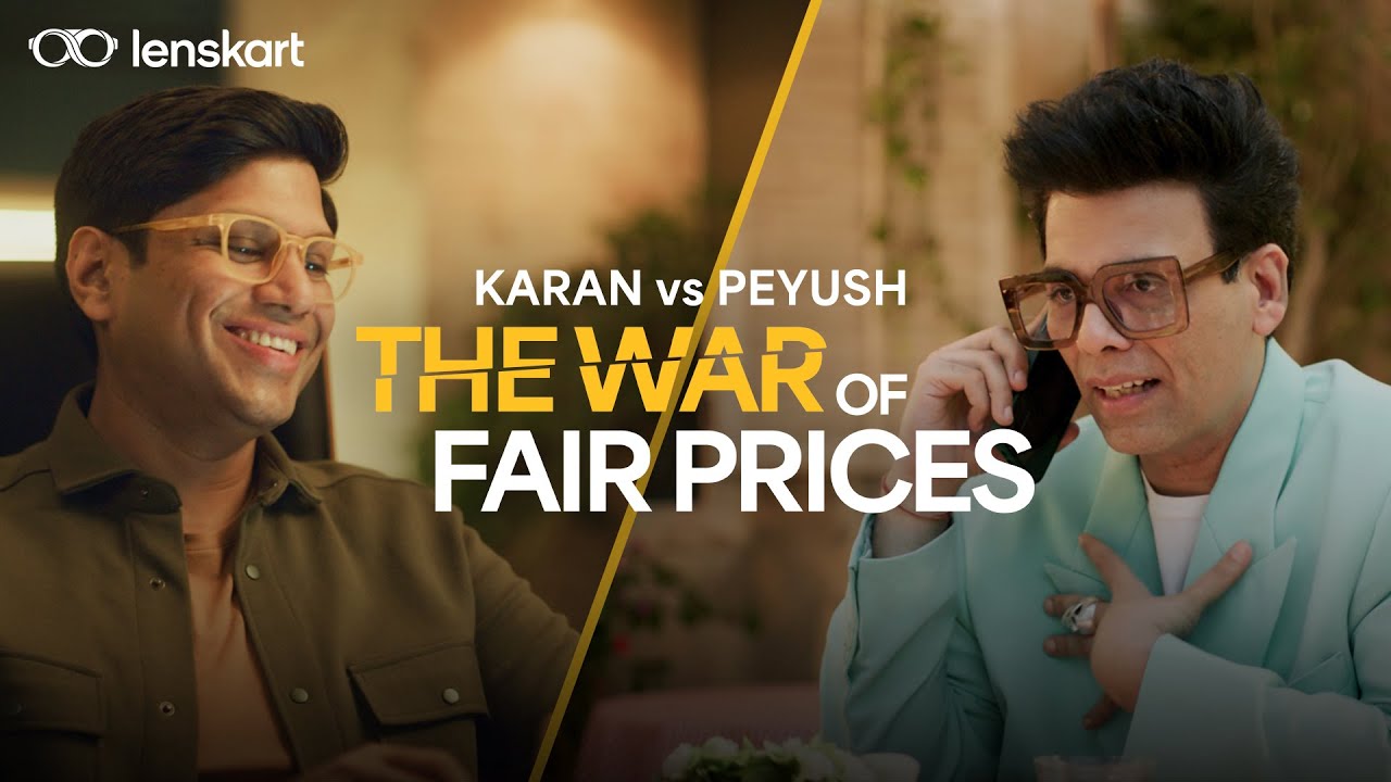 The War of Fair Prices ft. Karan Johar & Peyush Bansal | Lenskart