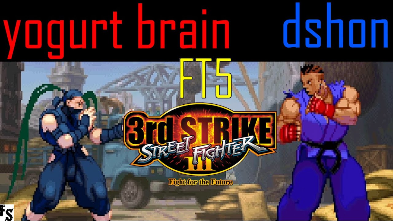 Street Fighter III: Third Strike - yogurt brain [Ibuki] vs dshon [Sean] (Fightcade FT5)