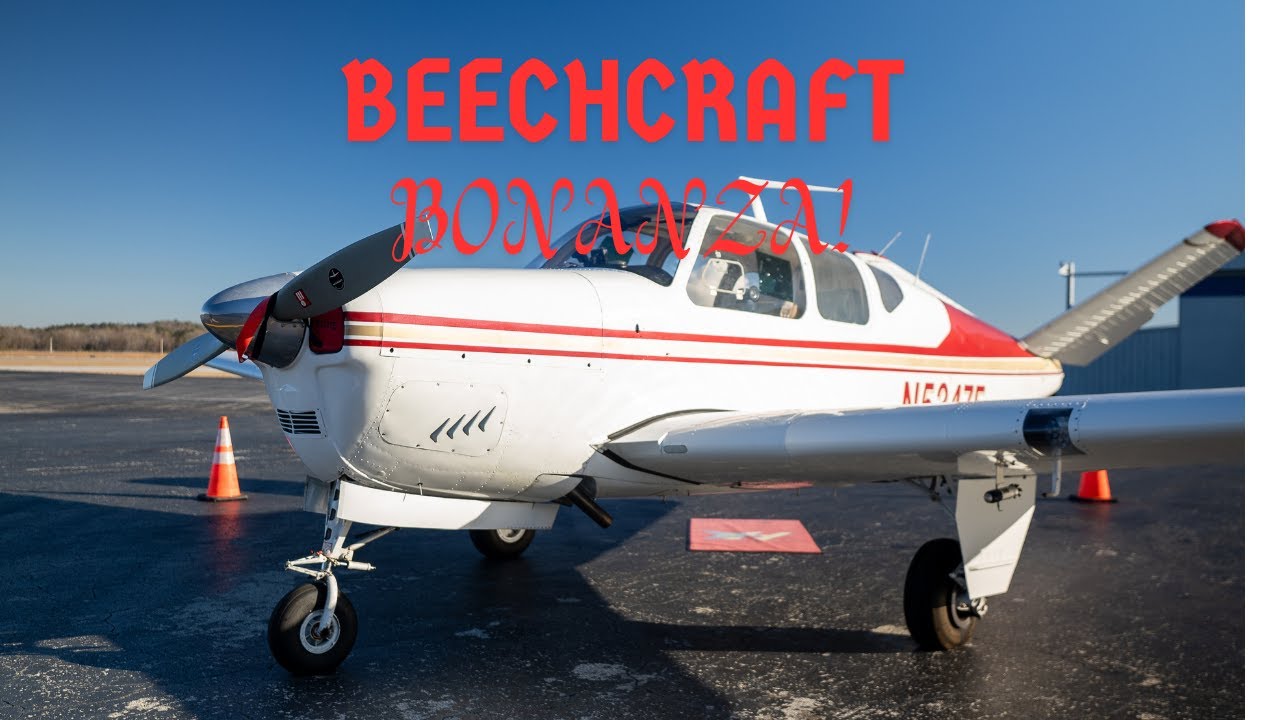 Let's go flying in a Beautiful Beechcraft V-Tail K-35 Bonanza!