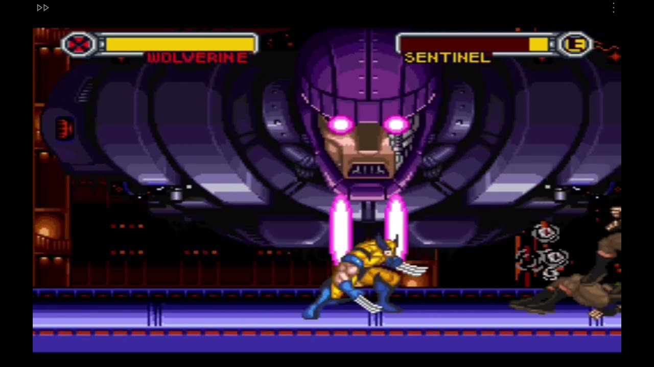 X-Men Mutant Apocalypse Episode 1 SNES gameplay SGT EMU 