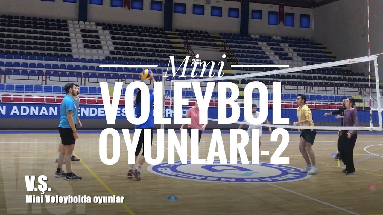 Mini Voleybol oyunları 2. Voleybolu öğretirken çocukların oynayabileceği eğlenceli oyunlar.