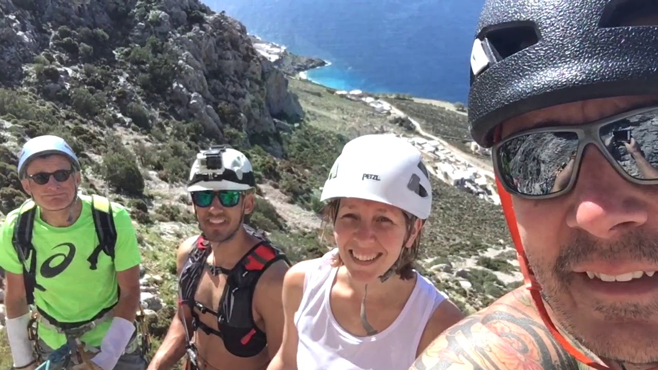 Escalade facile à Kalymnos - Climbing Kalymnos