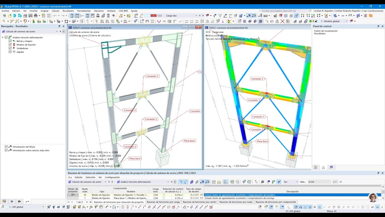 👉 Del modelo al papel. Mismo software. Todo tipo de estructuras.
