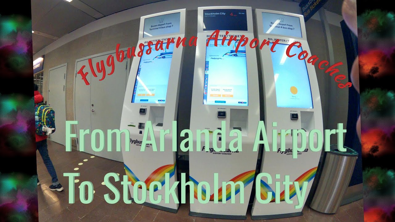 Flygbussarna Airport Coaches | Arlanda Airport to Stockholm City