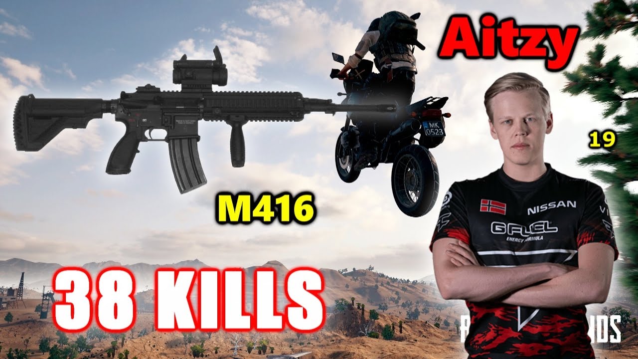 Faze Aitzy & TSM Gustav - 38 KILLS - M416 - DUO vs SQUADS - PUBG