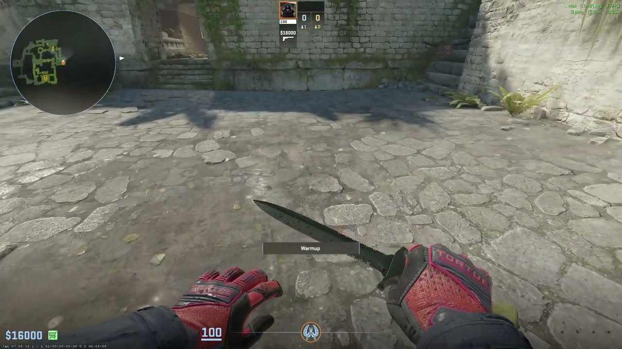 cs2 Crimson Kimono gloves - 7th minimum w in the world!