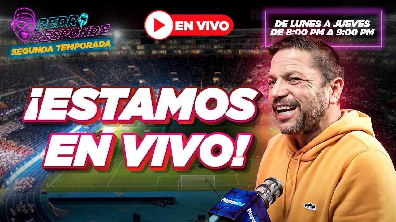 ⚽&iexcl;PEDRO RESPONDE EN VIVO! con PEDRO GARC&Iacute;A  |#Playzontv #PedroResponde