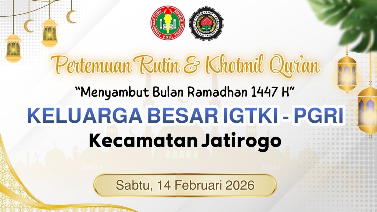 Pertemuan Rutin & Khotmil Qur'an IGTKI-PGRI Jatirogo di Al Umariyyah