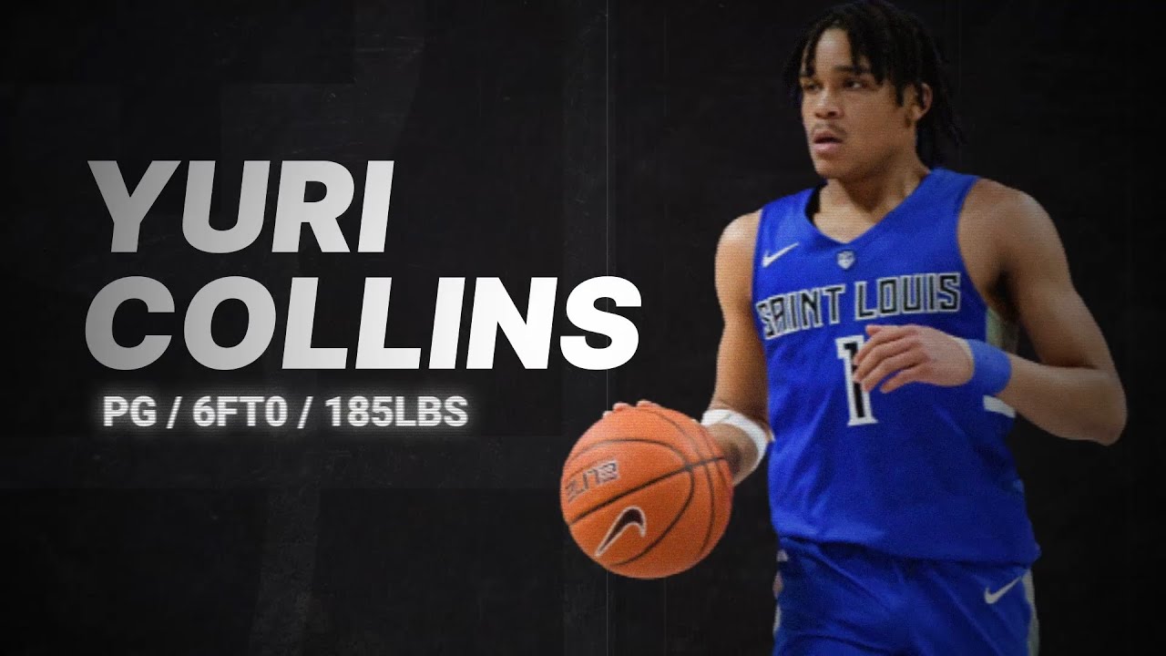 2022 VANTAGE BREAKDOWN - NCAA ASSIST LEADER - Yuri Collins  6'0  185lbs