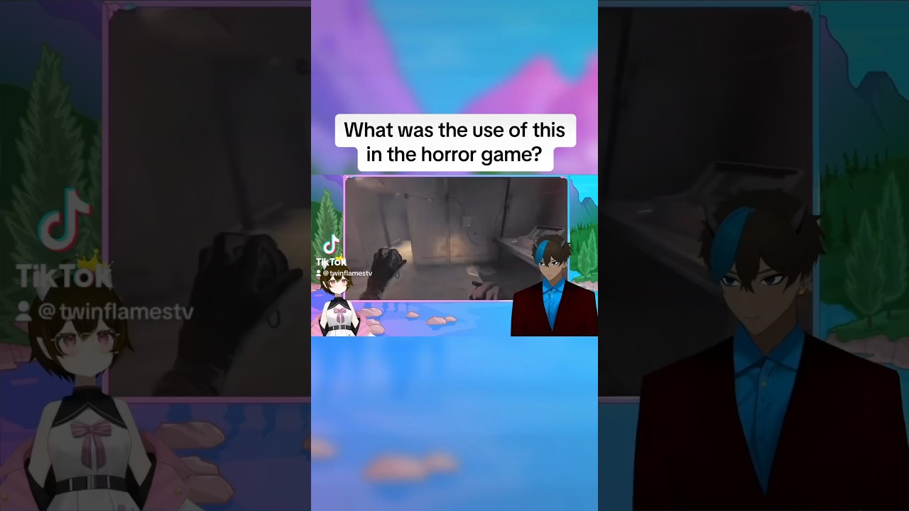 Vtuber Couple playing a horror game be like 😅 