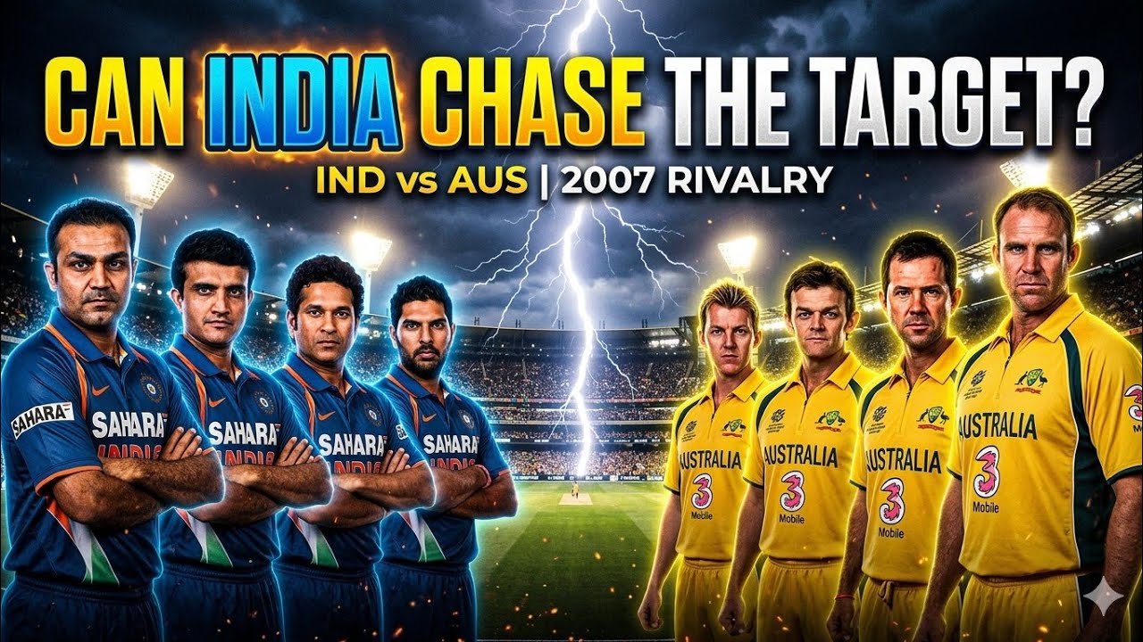 ​CRICKET’S ULTIMATE CLASH: IND vs AUS (The 2007 T20 World Cup Rivalry Reborn!)