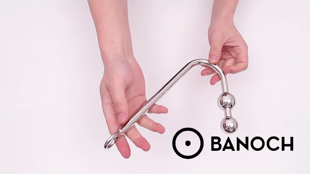 Banoch | Bondage hook double | bondagehaak metaal dubbel |  &empty; 30 & &empty; 30 mm bal