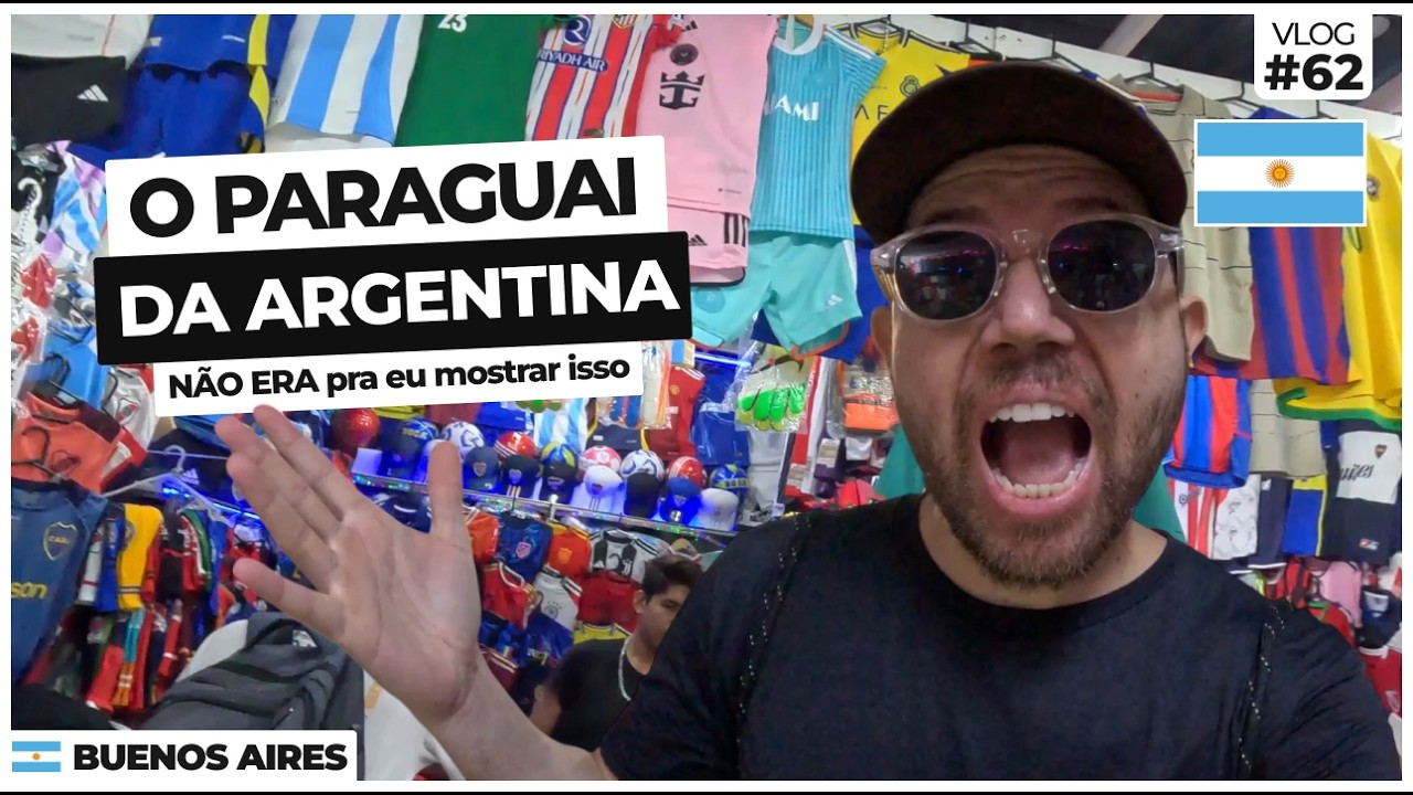 🇦🇷O PARAGUAI da ARGENTINA existe! Mostrei tudo 😱