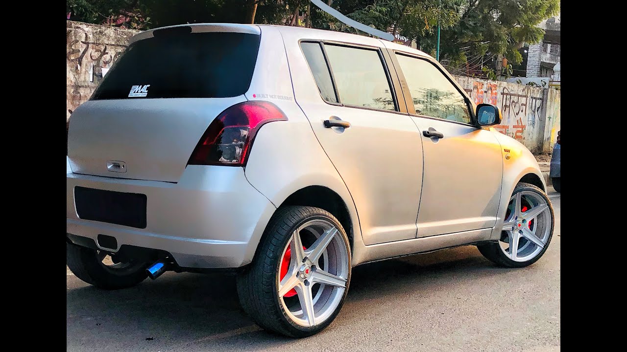 Crystal Matt Silver Wrapping | OLD SWIFT | Mad about cars