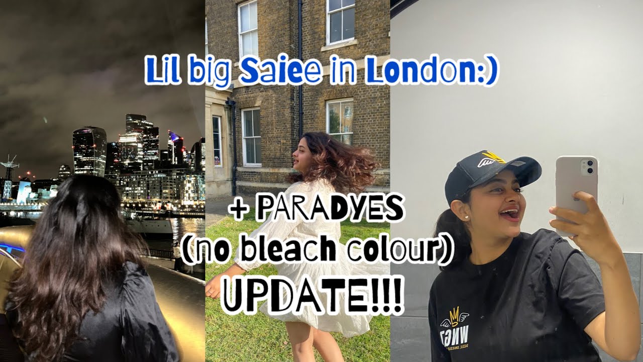 We are in LONDON! + Hair colour Update!! 🎀