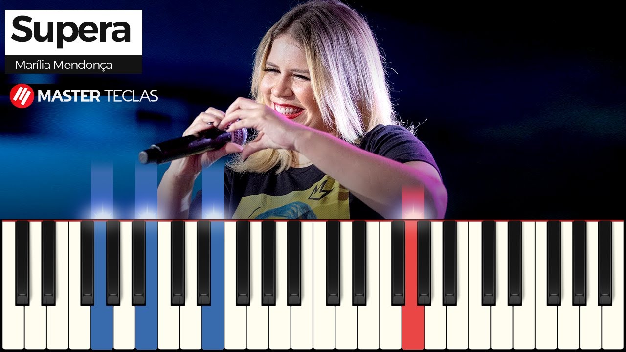 Supera - Marília Mendonça | Piano Tutorial
