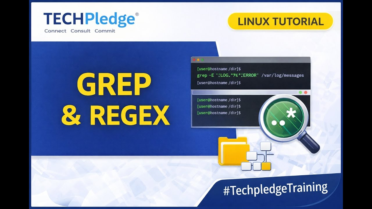 GREP Command Explained with Regex | UNIX File & Process Management