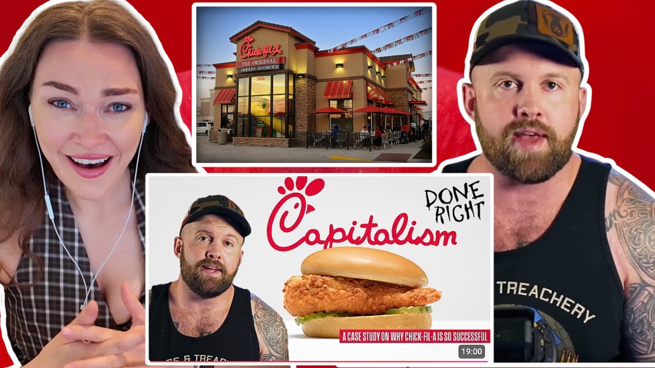 New Zealand Girl Reacts to FAT ELECTRICIAN | Why Chick-fil-A Out Performs The Competition