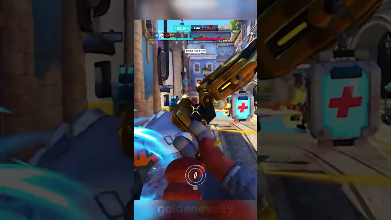 Esses headshots no ar sempre s&atilde;o satisfat&oacute;rios. #overwatch2 #overwatchbrasil