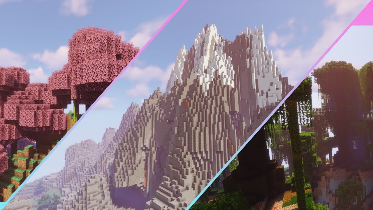 Cần chi phi&ecirc;n bản 1.18 khi ta đ&atilde; c&oacute; Datapack n&agrave;y ! | Terralith ~ Overworld Evolved